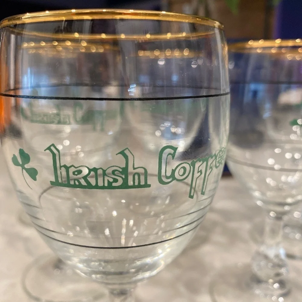 Vintage Irish Coffee Glasses EUC (set of 6)